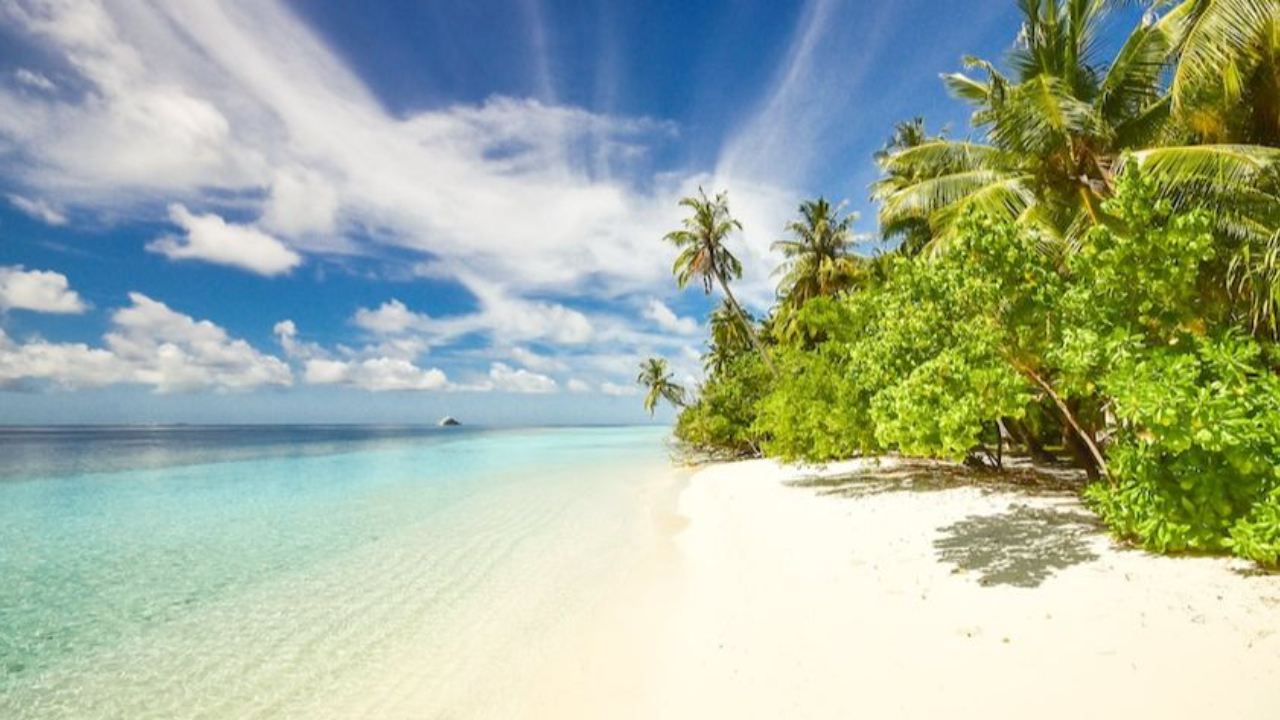Balinese coastal village