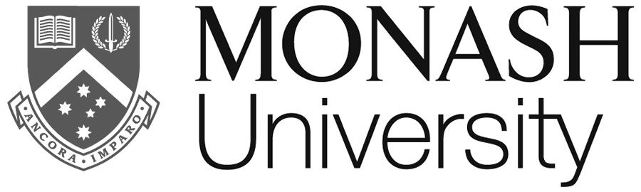 Monash University logo, showcasing collaboration with Spacemakers on productivity training and development